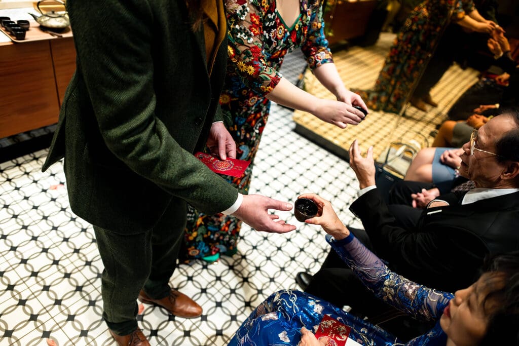 Dandelion Chocolate Factory wedding ceremony in San Francisco