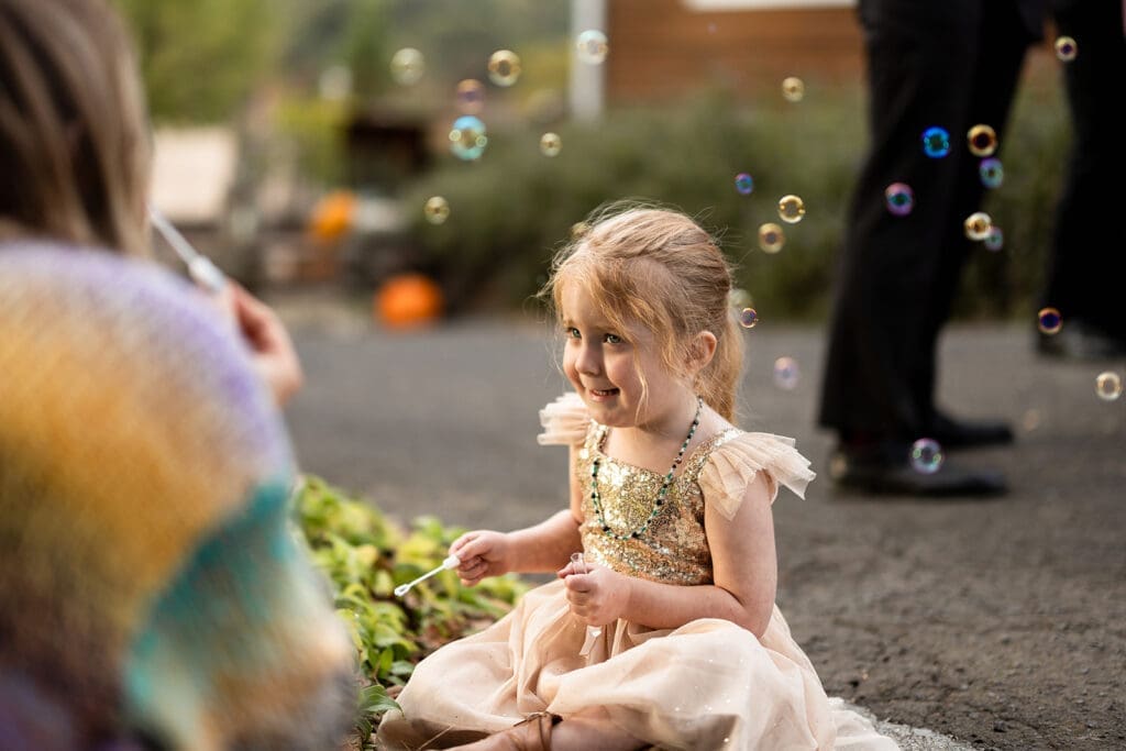 candid moments at relaxed backyard wedding in Sonoma County